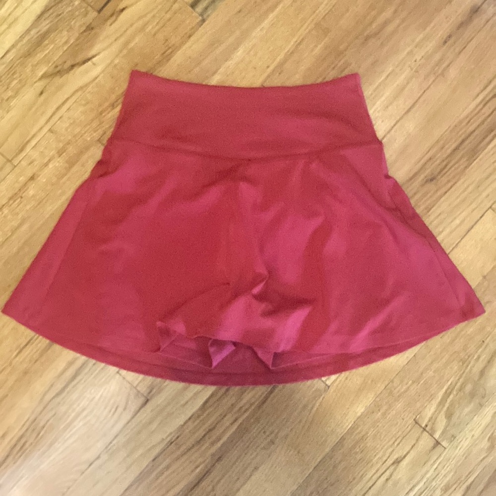 GFC red skort